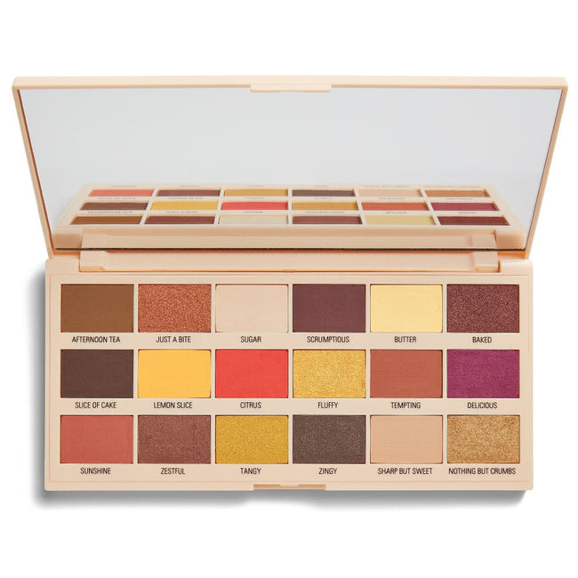 Makeup Revolution I Heart Revolution Chocolate Eyeshadow Palette paleta cieni do powiek Lemon Drizzle 18g