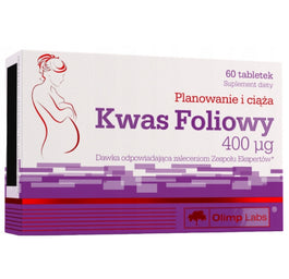 Olimp Labs Kwas Foliowy 400µg suplement diety 60 tabletek