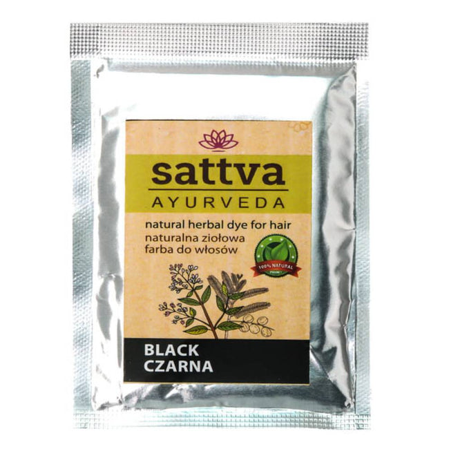 Sattva Natural Herbal Dye for Hair naturalna ziołowa farba do włosów 10g