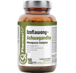 Pharmovit Izoflawony + Ashwagandha Menopause Complex suplement diety 60 kapsułek