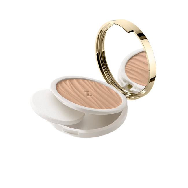 KIKO Milano Gold Reflections Summerproof Powder Foundation SPF50 matujący podkład w pudrze