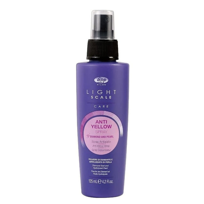 Lisap Light Scale Anti-Yellow spray do włosów blond i siwych 125ml