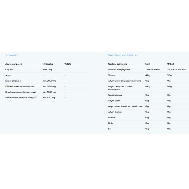 Osavi Super Omega 2900mg suplement diety Cytryna 250ml