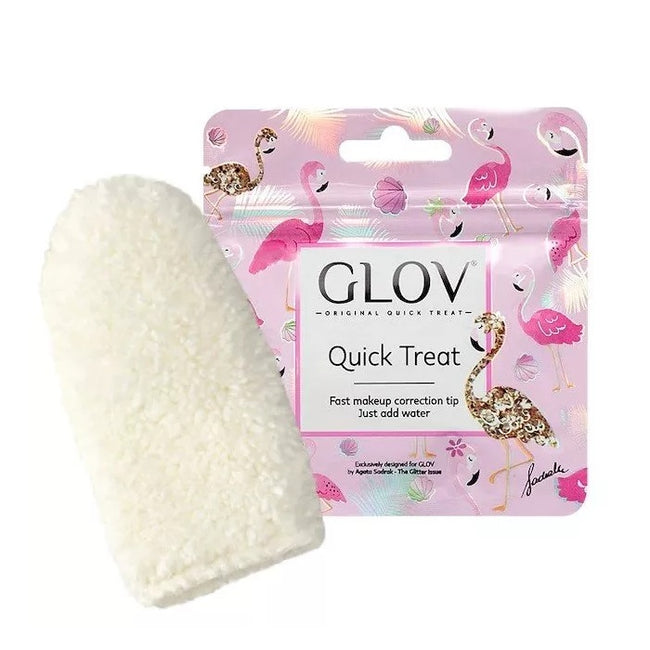 Glov Quick Treat mini-rękawiczka do korekt makijażu Ivory