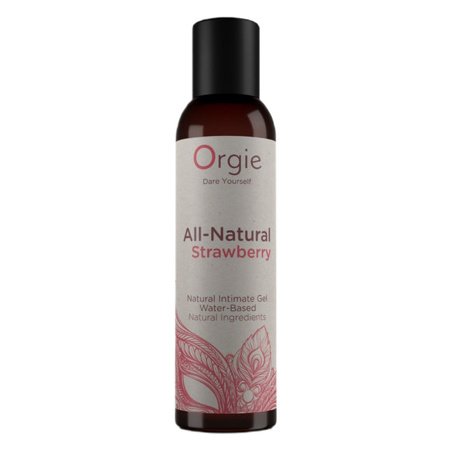 Orgie All-Natural żel intymny na bazie wody Strawberry 150ml
