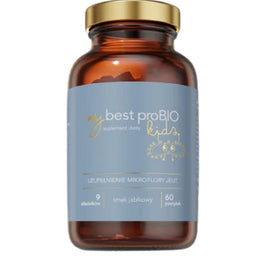 MyBestPharm MyBestProBIO Kids suplement diety o smaku jabłkowym 60 pastylek