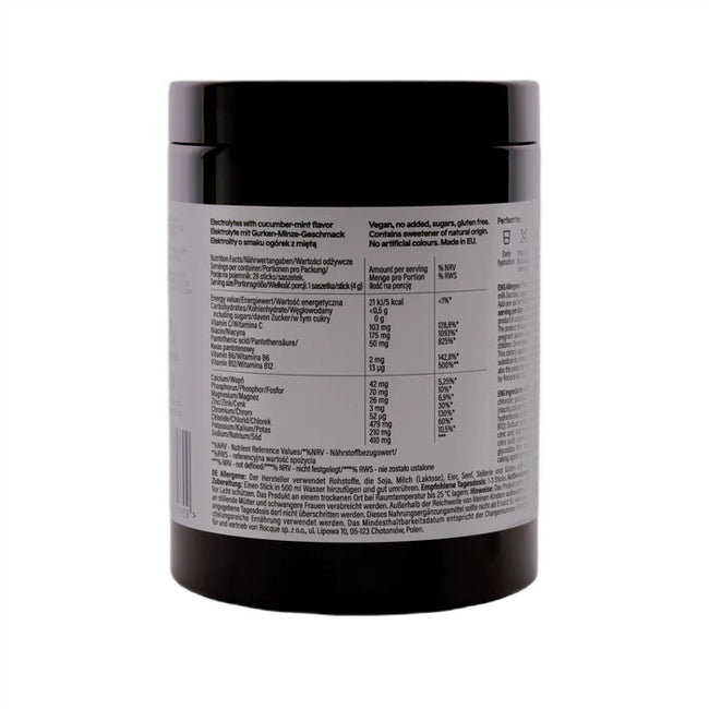 ROCQUE Hydrating Daily Electrolyte Blend nawadniająca mieszanka elektrolitów Ogórek i Mięta 28x4g