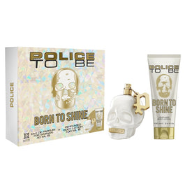 Police To Be Born To Shine For Woman zestaw woda perfumowana spray 40ml + balsam do ciała 100ml
