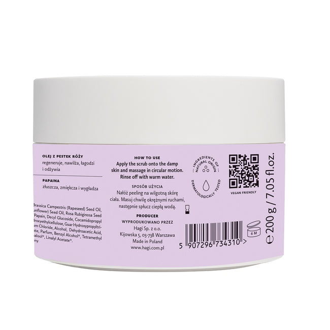 Hagi Cukrowy peeling do ciała Biały Bukiet 200g
