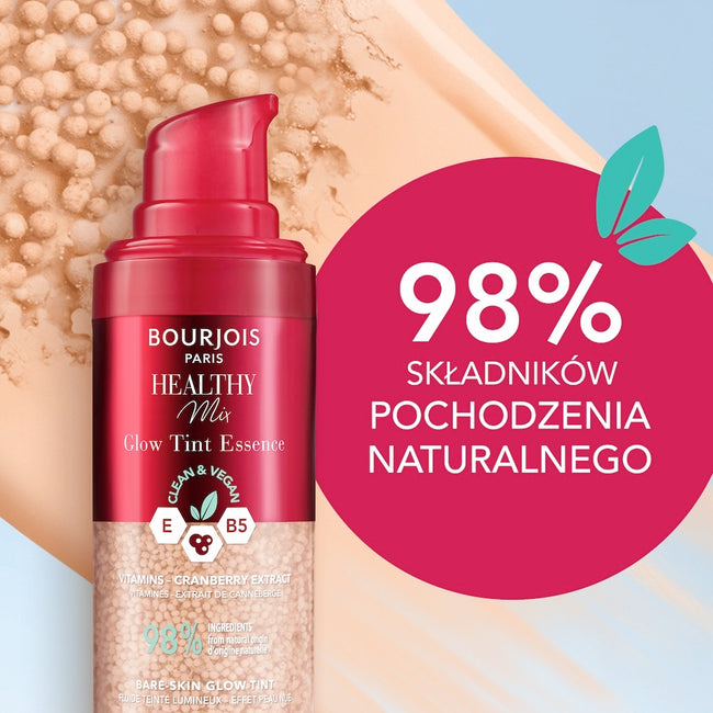 Bourjois Healthy Mix Glow Tint Essence nawilżająca esencja wyrównująca koloryt