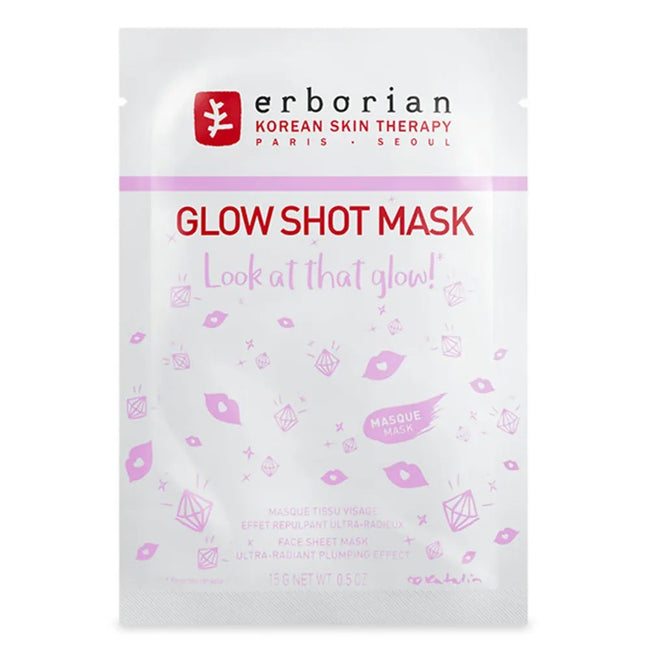 Erborian Glow Shot Mask rozświetlająca maseczka w płachcie 15g