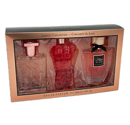Linn Young The Luxury Collection Women zestaw Rosiale woda perfumowana 30ml + Oso Perfect woda perfumowana 30ml + Plaisir de Vivre woda perfumowana 30ml