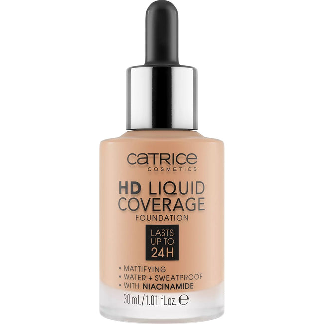 Catrice HD Liquid Coverage Foundation 24H matujący podkład do twarzy