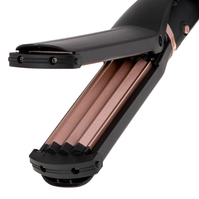 Camry Hair Styler zestaw do stylizacji włosów 5in1 1200W płytka falująca 3D + lokówka 32mm + lokówka 19mm + szczotka prostująca + płytki karbujące Zig-Zag