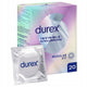 Durex Invisible Extra Lubricated cienkie prezerwatywy dodatkowo nawilżane 20szt