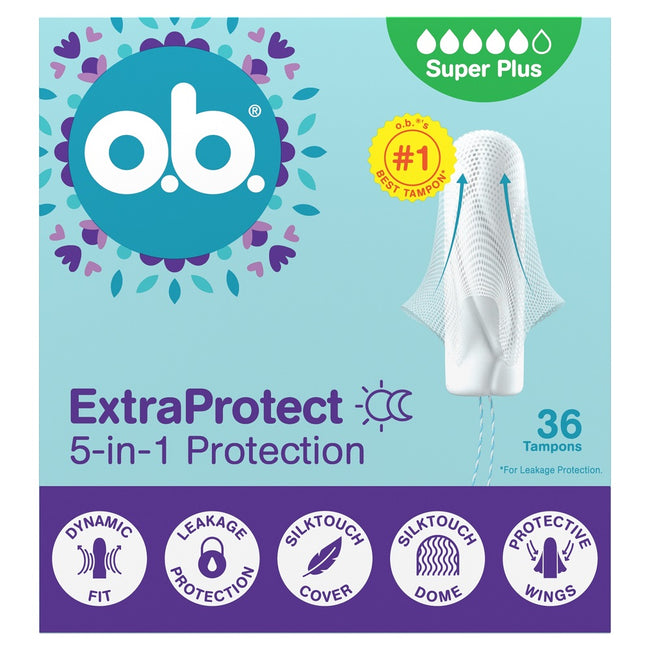 O.B. ExtraProtect Super Plus tampony 36szt.