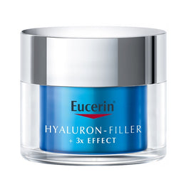 Eucerin Hyaluron-Filler + 3x Effect nawilżający krem-żel na noc 50ml