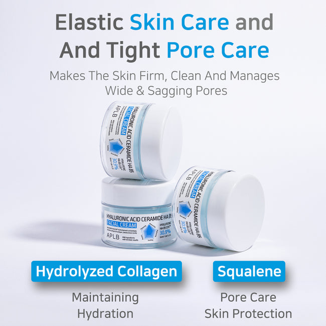 APLB Hyaluronic Acid Ceramide HA B5 Facial Cream odżywczy krem do twarzy 55ml