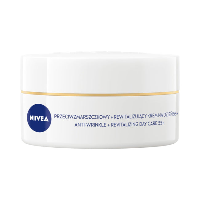 Nivea Przeciwzmarszczkowy + Rewitalizujący krem na dzień SPF15 55+ 50ml