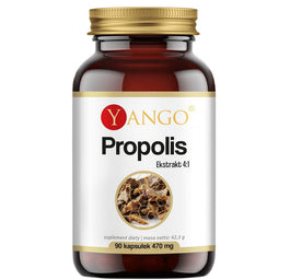 Yango Propolis ekstrakt 4:1 suplement diety 90 kapsułek