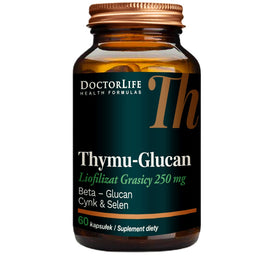 Doctor Life Thymu-Glucan cynk i selen suplement diety 60 kapsułek
