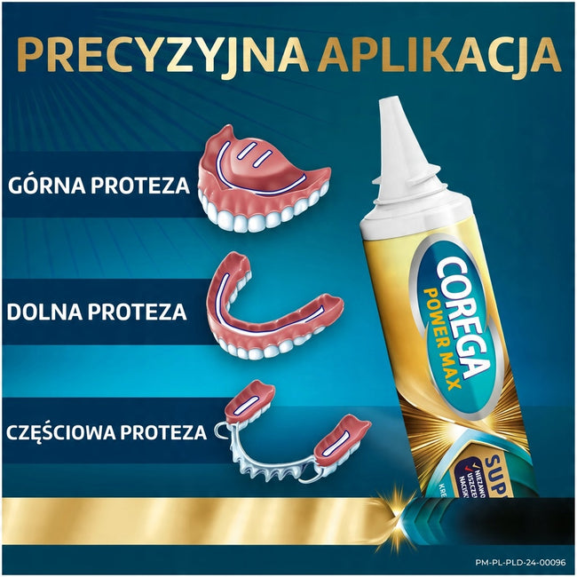 Corega Power Max Supreme All in 1 krem mocujący do protez zębowych 40g