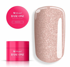 Silcare Base One Shimmer Peach żel budujący do paznokci 100g