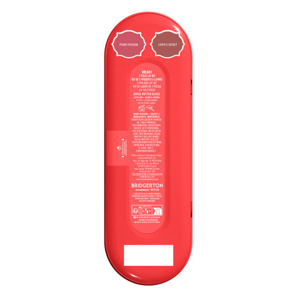 NYX Professional MakeUp Bridgerton Royal Treasures 2-Piece Lip Kit zestaw błyszczyk i konturówka