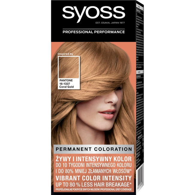 Syoss Permanent Coloration Pantone farba do włosów trwale koloryzująca