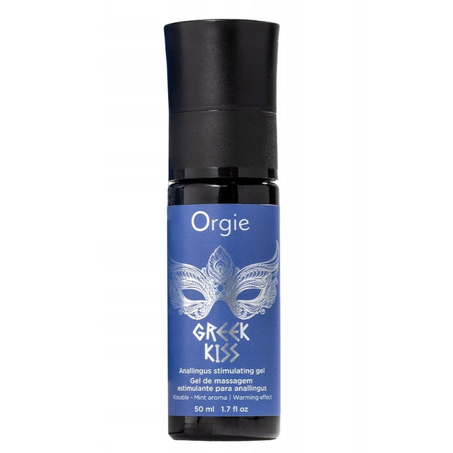 Orgie Greek Kiss żel do stymulacji analnej z efektem rozgrzewającym Miętowy 50ml