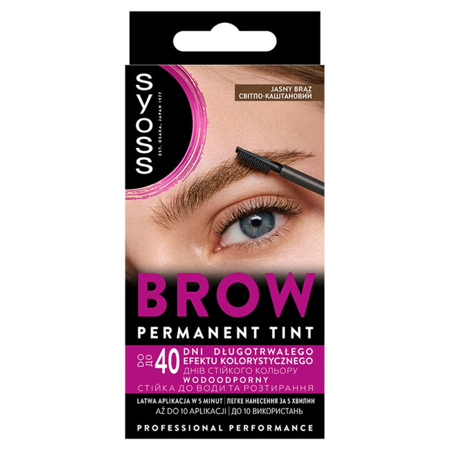 Syoss Brow Tint farba do brwi 1szt.