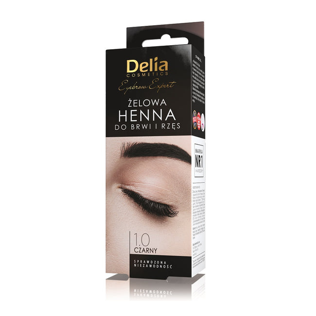 Delia Eyebrow Expert żelowa henna do brwi i rzęs