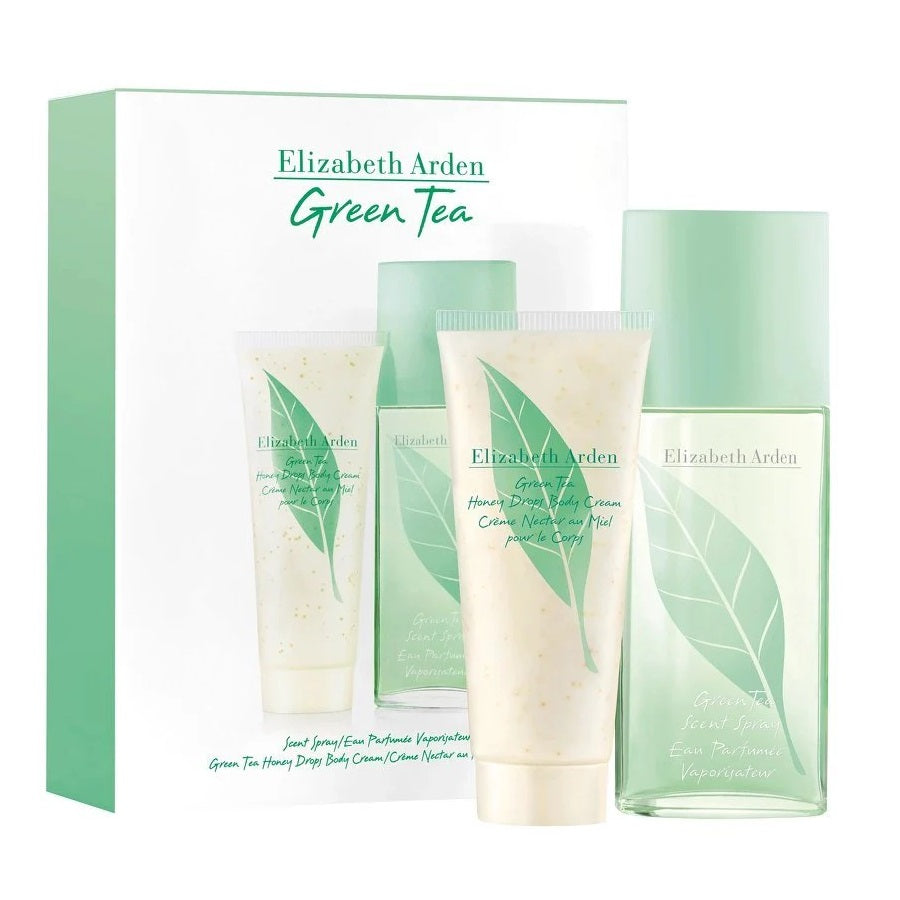 elizabeth arden green tea woda perfumowana 100 ml   zestaw  