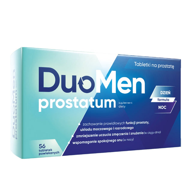 DuoMen Prostatum suplement diety dla mężczyzn 56 tabletek powlekanych
