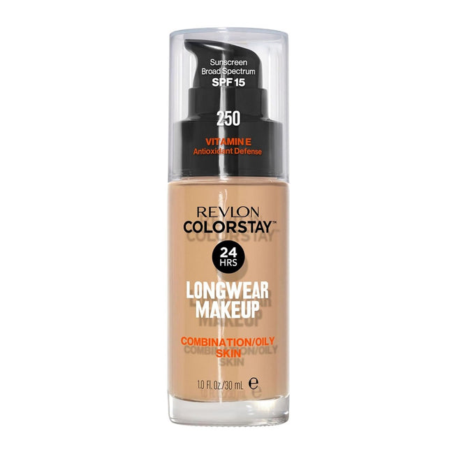 Revlon ColorStay™ Makeup for Combination/Oily Skin SPF15 podkład do cery mieszanej i tłustej 250 Fresh Beige 30ml