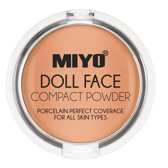 MIYO Doll Face Compact Powder puder matujący do twarzy