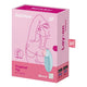 Satisfyer Tropical Tip wibrator stymulujący łechtaczkę Light Blue