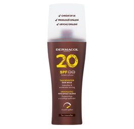 Dermacol Tan Booster Sun Milk mleczko ochronne przyspieszające opalanie SPF20 200ml