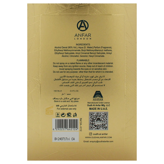 Anfar Azule Elite ekstrakt perfum spray