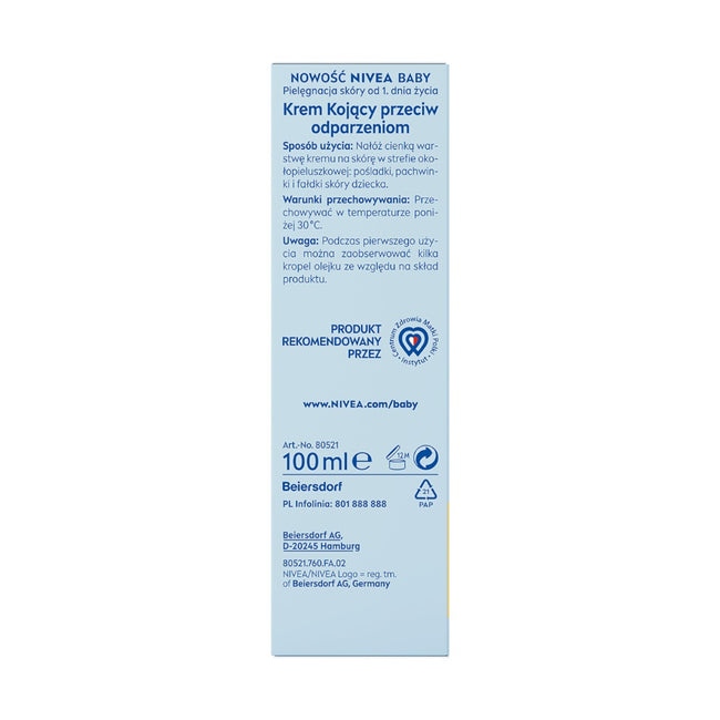 Nivea Baby krem kojący przeciw odparzeniom 100ml