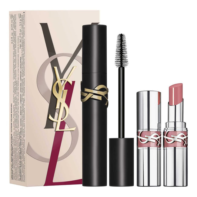Yves Saint Laurent Lash Clash Mascara & Loveshine zestaw tusz do rzęs 9ml + pomadka do ust 44 3.2g
