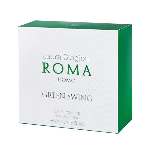Laura Biagiotti Roma Uomo Green Swing woda toaletowa spray