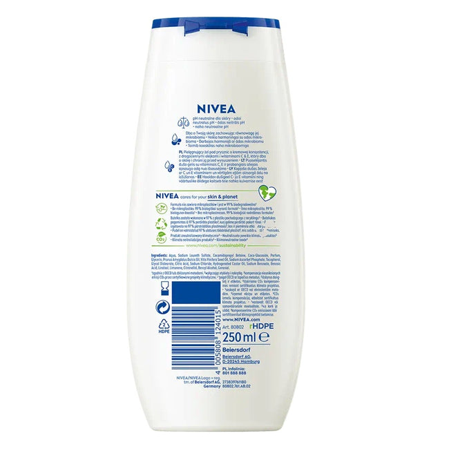 Nivea Creme Soft kremowy żel pod prysznic 250ml