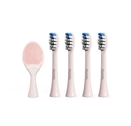 Lovio SonicProtect PRO końcówki do szczoteczki sonicznej średnia twardość Różowe LVTB124PK-HM 5szt