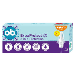 O.B. ExtraProtect Super tampony 16szt.