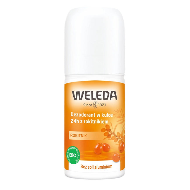 Weleda Dezodorant w kulce 24h z rokitnikiem 50ml