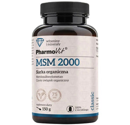 Pharmovit MSM 2000 Siarka organiczna suplement diety 150g