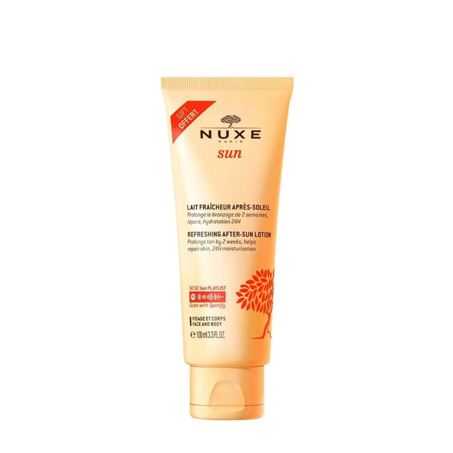 Nuxe Sun zestaw olejek do opalania SPF50 150ml + balsam po opalaniu 100ml