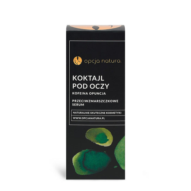 Opcja Natura Koktajl pod oczy przeciwzmarszczkowe serum Kofeina & Opuncja 30ml