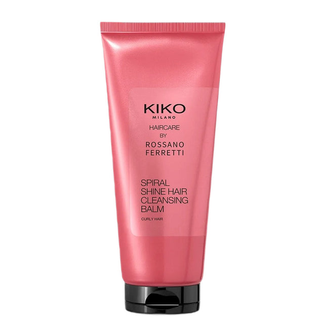 KIKO Milano Spiral Shine Hair Cleansing Balm oczyszczająca odżywka wygładzająca do włosów kręconych 200ml